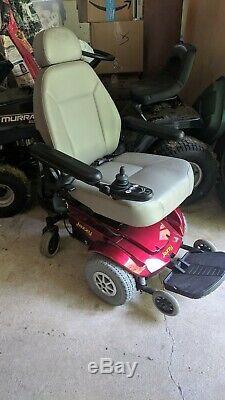 Jazzy Select GT Powered Scooter Wheelchair. (New Batteries) Red