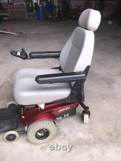 Jazzy Select GT Powered Scooter Wheelchair. Red