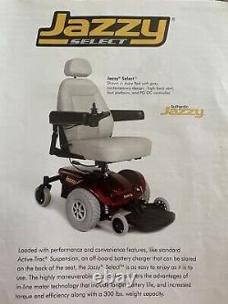 Jazzy Select Pride Mobility Wheelchair Power Chair Scooter New Batteries