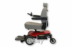 Jazzy Sport Portable Red Power Chair By Pride Mobility 18 x 18 Seat