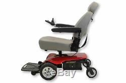 Jazzy Sport Portable Red Power Chair By Pride Mobility 18 x 18 Seat