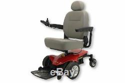 Jazzy Sport Portable Red Power Chair By Pride Mobility 18 x 18 Seat