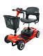 Kryl Foldable 4 Wheel Mobility Scooter For Seniors, 265lbs Max Weight Powered