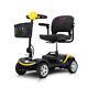 Ledfolding Mobility Scooter Electric Power Wheelchair Elderly Travel Use Compact