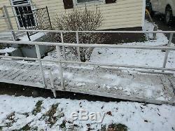 Large 50' Aluminum Scooter Wheelchair Handicap Ramp Delivery Possible 45434
