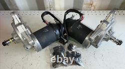 Left & Right Drive Motors Pride Jazzy Select DRVMOTR1270 & DRVMOTR1271 LOW USE