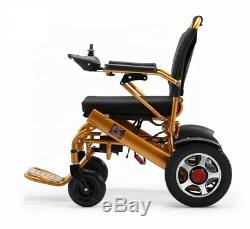 Light-Weight Folding Electric Wheelchair-For Travel & Everyday 2 x 250V MOTOR