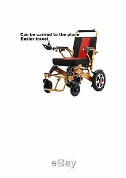 Light-Weight Folding Electric Wheelchair-For Travel & Everyday 2 x 250V MOTOR