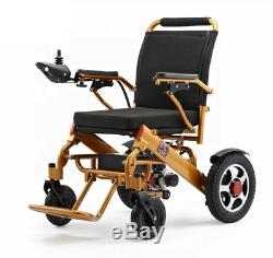 Light-Weight Folding Electric Wheelchair-For Travel & Everyday 2 x 250V MOTOR