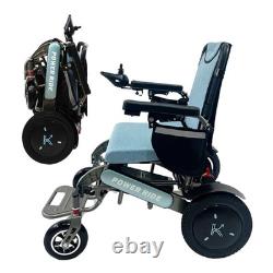 Lightweight 54Lb Foldable Electric Wheelchair Intelligent 352Lb All Terrain