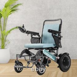 Lightweight 54Lb Foldable Electric Wheelchair Intelligent 352Lb All Terrain