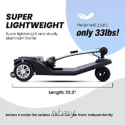 Lightweight Electric Power Mobility Scooter Compact Wheelchair Airline Approved