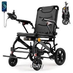 Lightweight Electric Wheelchair All Terrain Foldable Mobility Scooter Airline