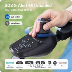 Lightweight Electric Wheelchair All Terrain Foldable Mobility Scooter Airplane