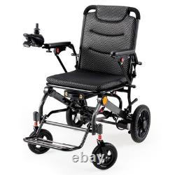 Lightweight Electric Wheelchair All Terrain Foldable Mobility Scooter Airplane