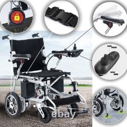 Lightweight Electric Wheelchair Folding Foldable Power Mobility Aid Wheelchair