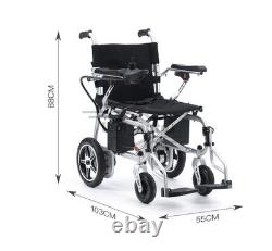 Lightweight Electric Wheelchair Folding Mobility Aid Motorized Wheelchair USA