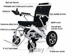 Lightweight Electric Wheelchair Motorized Power Chair Folding Mobility Scooter