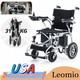 Lightweight Foldable Electric Wheelchair All Terrain 4 Wheels Mobility Scooter