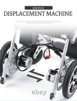 Lightweight Foldable Electric Wheelchair All Terrain 4 Wheels Mobility Scooter