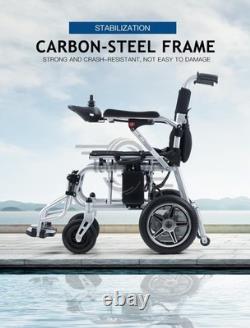 Lightweight Foldable Electric Wheelchair All Terrain 4 Wheels Mobility Scooter