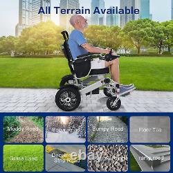 Lightweight Foldable Electric Wheelchair, Compact Size, Aviation Travel Approval