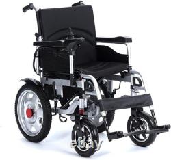 Lightweight Foldable Electric Wheelchair, Heavy Duty 500W Motors 20mi JD-EW8027