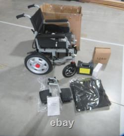 Lightweight Foldable Electric Wheelchair, Heavy Duty 500W Motors 20mi JD-EW8027