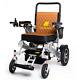Lightweight Foldable Electric Wheelchair Heavy Duty Durable Power Wheel Chair