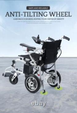 Lightweight Foldable Electric Wheelchair Intelligent All Terrain for Senior
