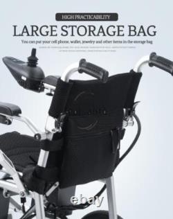 Lightweight Foldable Electric Wheelchair Intelligent All Terrain for Senior