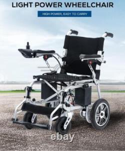 Lightweight Foldable Electric Wheelchair Intelligent All Terrain for Senior