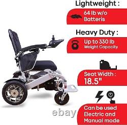 Lightweight Foldable Electric Wheelchair Scooter Mobility for Adults