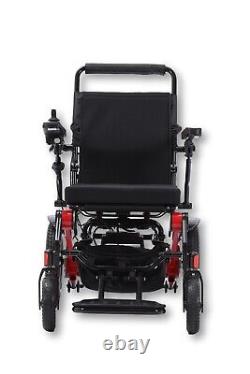 Lightweight Tilting Foldable Electric Wheelchair with Remote Controller