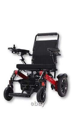 Lightweight Tilting Foldable Electric Wheelchair with Remote Controller