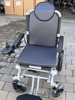 Lightweight foldable electric wheelchair scooter 12A Lithum Airline Approved