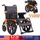 Lithium Battery Folding Electric Wheelchair All Terrain Heavy Duty Power Scooter