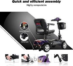 M1 Electric Mobility Scooter for Adults Wheelchair Device for Travel Elderly