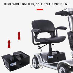 Medical Electric Outdoor 4 Wheel Scooter Elderly & Disabled Foldable Wheelchair