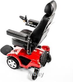 Merits P312 FWD/RWD Dual Base TurnAbout Powerchair with Elevated Power Seat