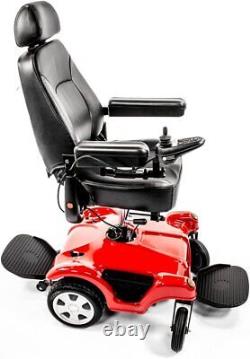 Merits P312 FWD/RWD Dual Base TurnAbout Powerchair with Elevated Power Seat