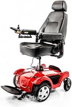 Merits P312 FWD/RWD Dual Base TurnAbout Powerchair with Elevated Power Seat