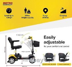 Metro Electric Mobility Scooters Seniors Heavy Duty Electric Wheelchair Compact