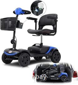 Metro Mobility 4 Wheel Mobility Scooter, Electric Power Mobile Scooters 300W