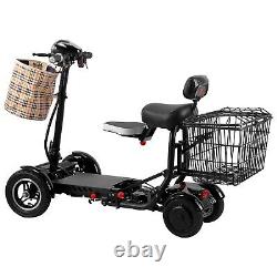 Mobile Scooter Electric Battery for Adults and Seniors Supports 265 lb Black