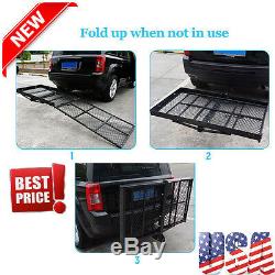 Mobility Carrier Wheelchair Electric Scooter Rack Hitch Disability Medical Ramp@