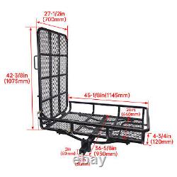 Mobility Electric Scooter Wheelchair Hitch Carrier Disability Medical Rack Ramp