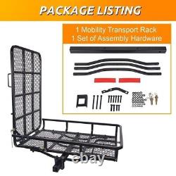 Mobility Electric Scooter Wheelchair Hitch Carrier Disability Medical Rack Ramp