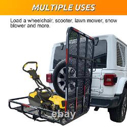 Mobility Electric Scooter Wheelchair Hitch Carrier Disability Medical Rack Ramp