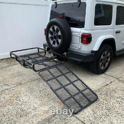 Mobility Electric Scooter Wheelchair Hitch Carrier Disability Medical Rack Ramp